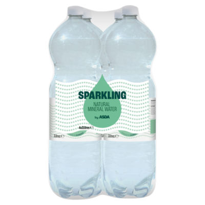 Sparkling Natural Mineral Water 4 x 2 Litres thumbnail 2