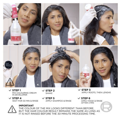 Excellence Créme 5.3 Golden Brown: 100% Grey, nourished shine, for rich vibrant results. thumbnail 4
