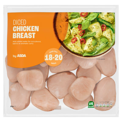 Diced Chicken Breast 600g thumbnail 2