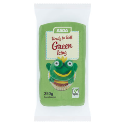 ASDA Ready to Roll Green Icing 250g