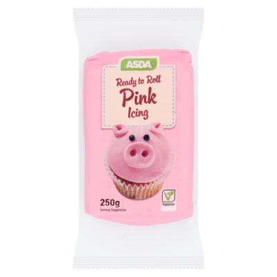 Asda Ready to Roll Pink lcing 250g thumbnail 2