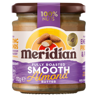 Meridian Almond Butter Smooth 100% Nuts