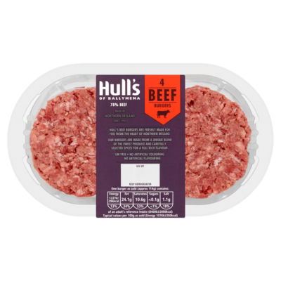of Ballymena 4 Beef Burgers 454g thumbnail 2