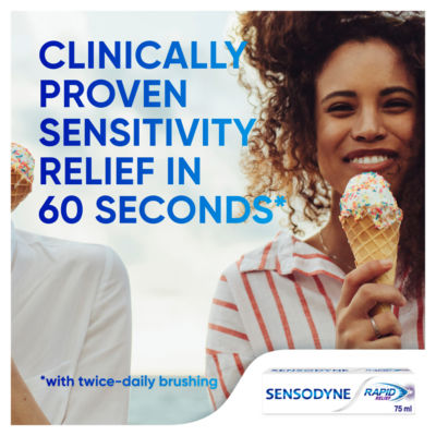 Rapid Relief Sensitive Toothpaste Original Mint 75ml thumbnail 4