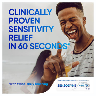 Rapid Relief Whitening Sensitive Toothpaste 75ml thumbnail 4