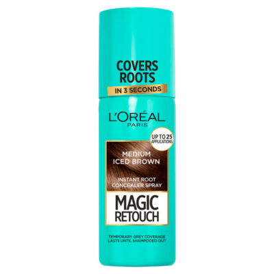 Magic Retouch Medium Iced Brown, Temporary Root Touch Up Spray thumbnail 2