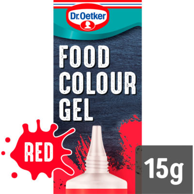 Red Food Colour Gel 15g thumbnail 2