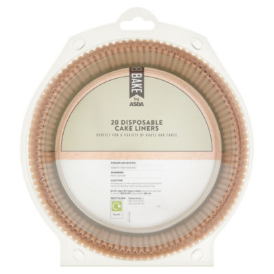 BAKE by 20 Disposable Cake Liners