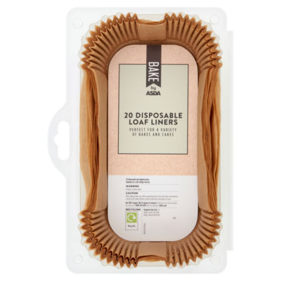 BAKE by 20 Disposable Loaf Liners