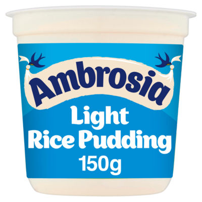 Ambrosia Low Fat Rice Pudding Dessert Snack Pot