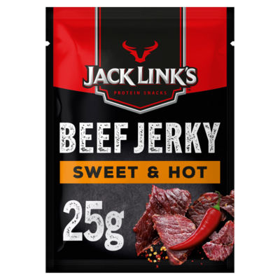 Beef Jerky Sweet & Hot 25g thumbnail 2