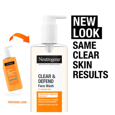 Clear and Defend 2% Salicylic Acid Face Wash 200ml thumbnail 4