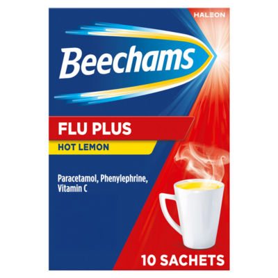Beechams Flu Plus Cold & Flu Hot Lemon Sachets