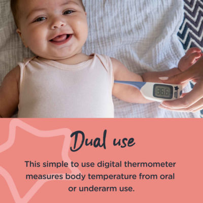 FlexiPen Thermometer 8 Second Underarm & Under Tongue Reading, 0m+ thumbnail 4