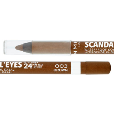 Scandal'Eyes Waterproof Kohl Kajal 003 Brown 1.3g thumbnail 4