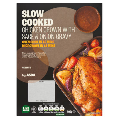 Slow Cooked Chicken Crown with Sage & Onion Gravy 505g thumbnail 2