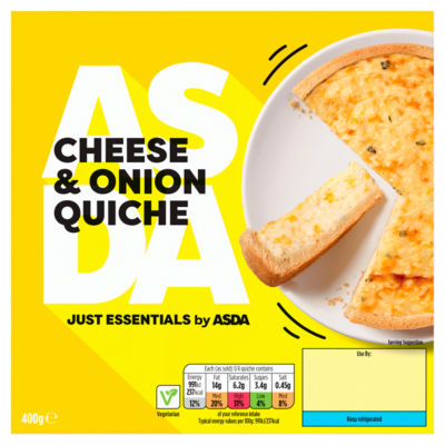 Cheese & Onion Quiche 400g thumbnail 2