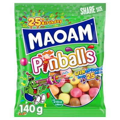Maoam Pinballs Chewy Sweets Sharing Bag