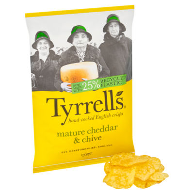 Mature Cheddar & Chive Sharing Crisps 150g thumbnail 3