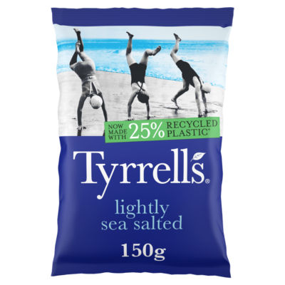 Tyrrells Lightly Sea Salted Sharing Crisps
