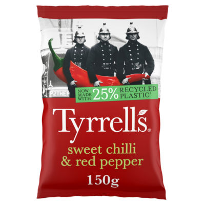 Sweet Chilli & Red Pepper Sharing Crisps 150g thumbnail 2