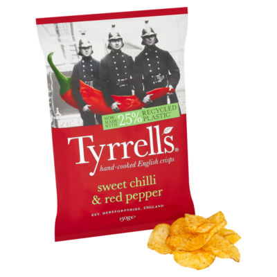 Sweet Chilli & Red Pepper Sharing Crisps 150g thumbnail 3