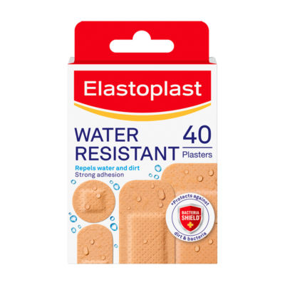 Water Resistant Plastic Plasters (40 Pcs)
