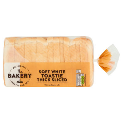 The Bakery Soft White Toastie Thick Sliced 800g thumbnail 2