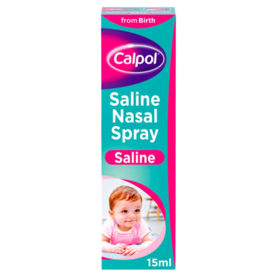 Saline Nasal Spray Congestion Relief From Birth 15ml thumbnail 2
