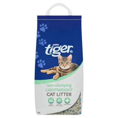 Tiger Non-Clumping Antibacterial Cat Litter 10 Litres thumbnail 2