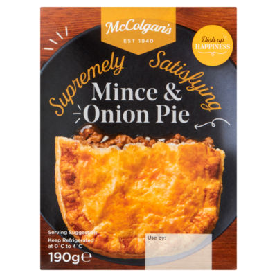 Mince & Onion Pie 190g