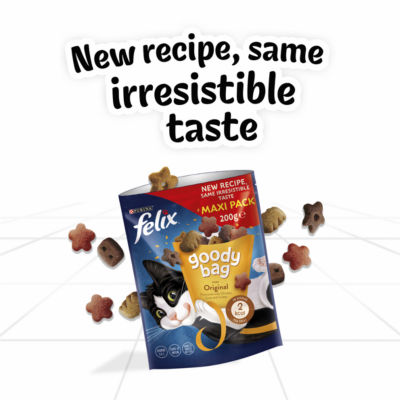 Goody Bag Original Chicken, Liver and Turkey Cat Treats 200g thumbnail 3