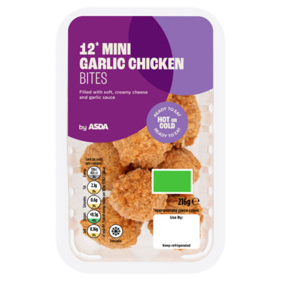 12 Mini Garlic Chicken Bites 216g thumbnail 2