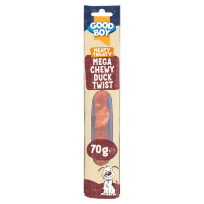 Meaty Treaty Mega Chewy Duck Twist 70g thumbnail 2