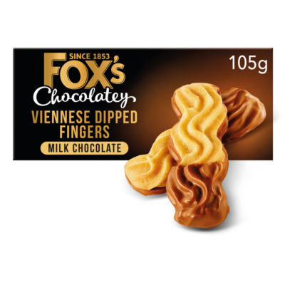 Chocolatey Biscuits Viennese Milk Chocolate Dipped Fingers 105g thumbnail 2