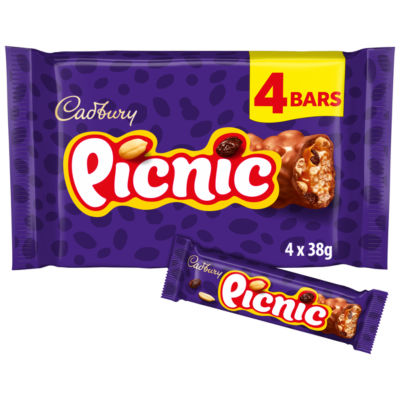 Cadbury Picnic Chocolate Bar Multipack