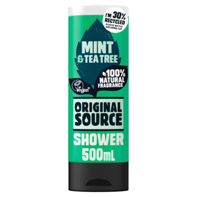 Mint & Tea Tree Vegan Shower Gel 500ml thumbnail 4