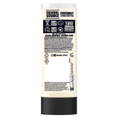 Coconut & Shea Butter Vegan Shower Gel 500ml thumbnail 3