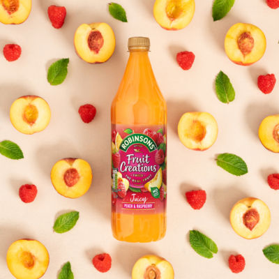 Juicy Peach & Raspberry Fruit Creations 1L thumbnail 4
