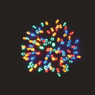 100 LEDs Multi-coloured Solar-powered String Lights 14.88m thumbnail 2