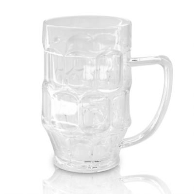 Clear Plastic Beer Mug