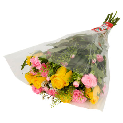 Rose & Spray Carnation Posy thumbnail 3