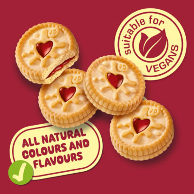 Minis Raspberry Flavour Biscuits 6 Snack Packs thumbnail 3