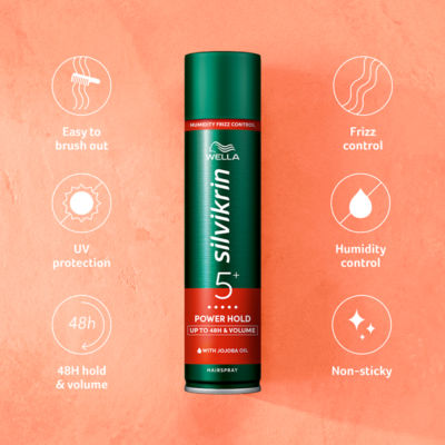 Silvikrin Power Hold Hairspray 400ml thumbnail 3