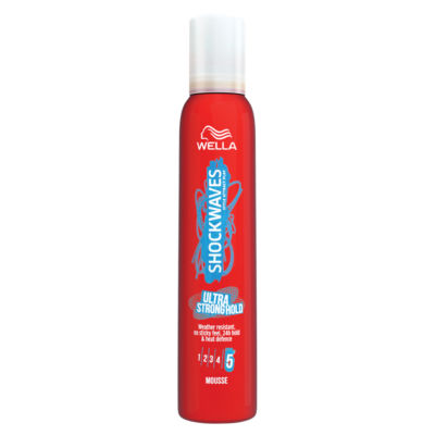 Wella Shockwaves Ultra Strong Hold Mousse