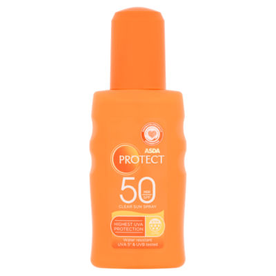 Protect by High SPF 50 Clear Sun Spray 200ml