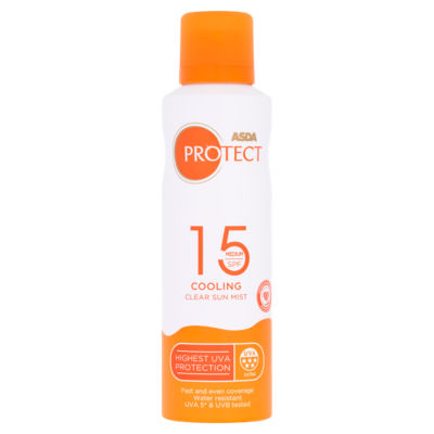 Protect Cooling Clear Sun Mist Medium SPF15 200ml