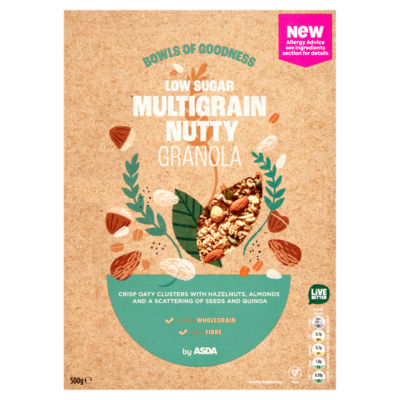 ASDA Low Sugar Multigrain Nutty Granola