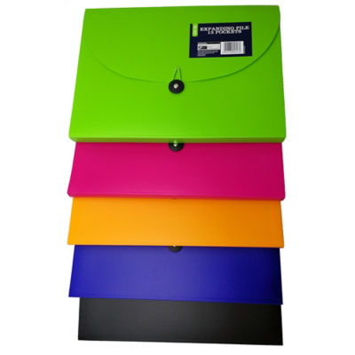 A4 Expanding File (Colour May Vary)
