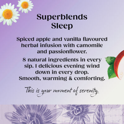 20 Superblends Sleep Spiced Apple & Vanilla with Camomile & Passionflowers 30g thumbnail 3